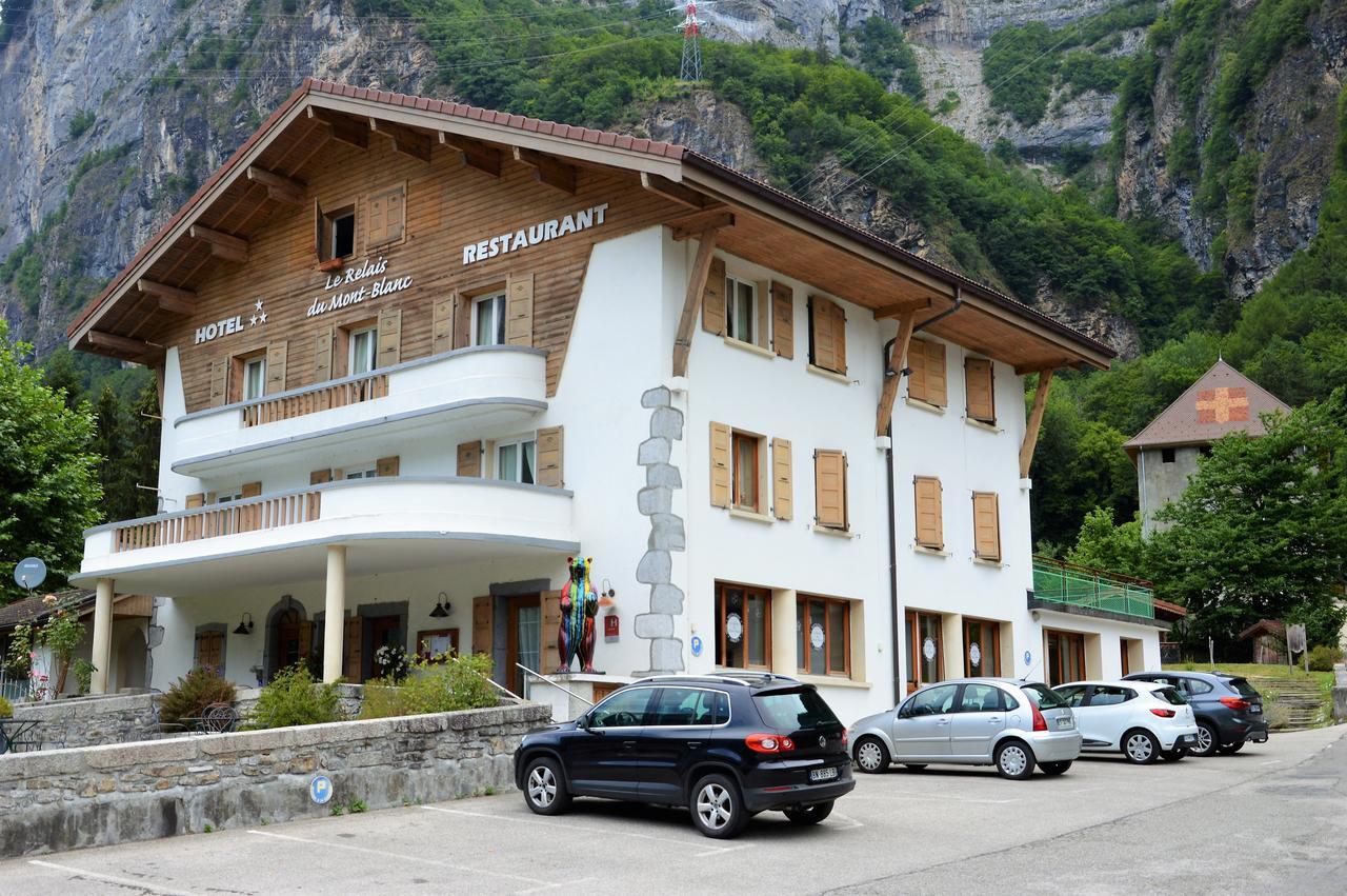 Le Relais Du Mont Blanc Magland Exterior foto