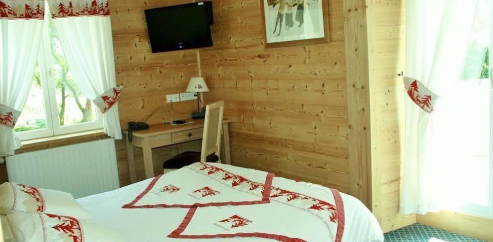 Le Relais Du Mont Blanc Magland Exterior foto