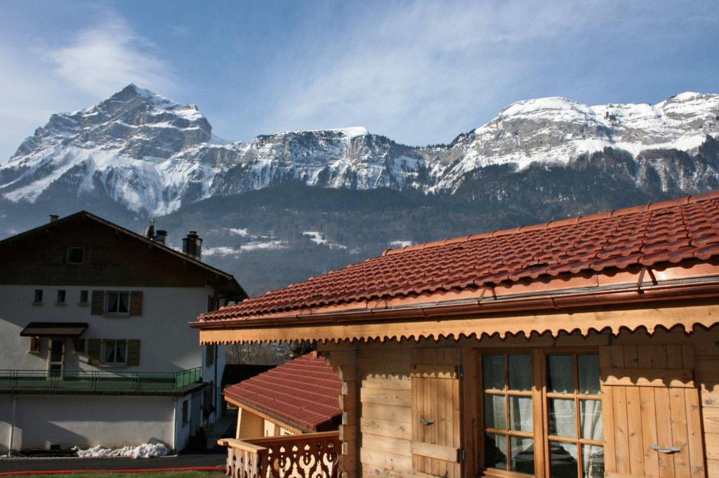 Le Relais Du Mont Blanc Magland Exterior foto