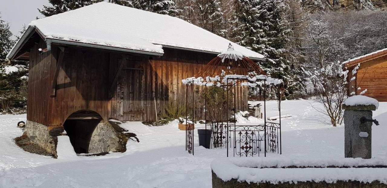 Le Relais Du Mont Blanc Magland Exterior foto
