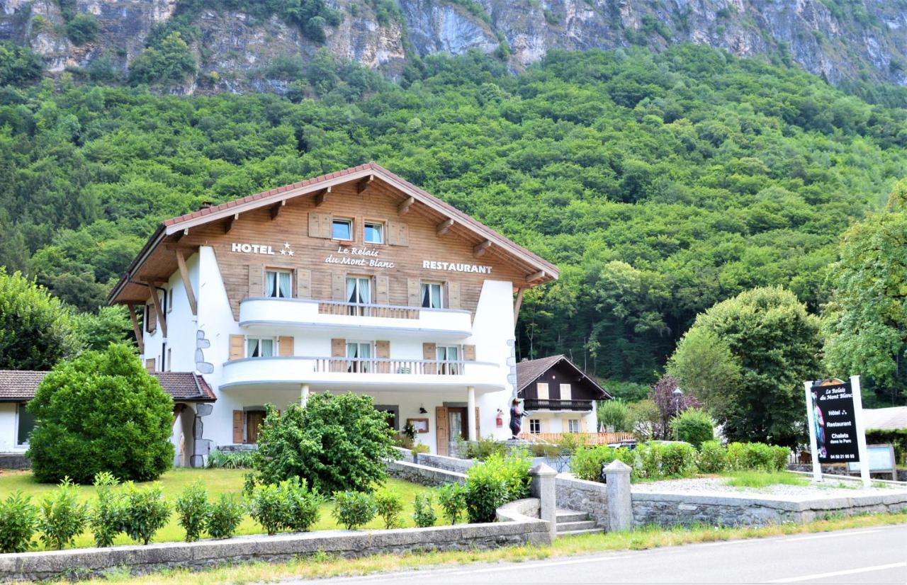 Le Relais Du Mont Blanc Magland Exterior foto