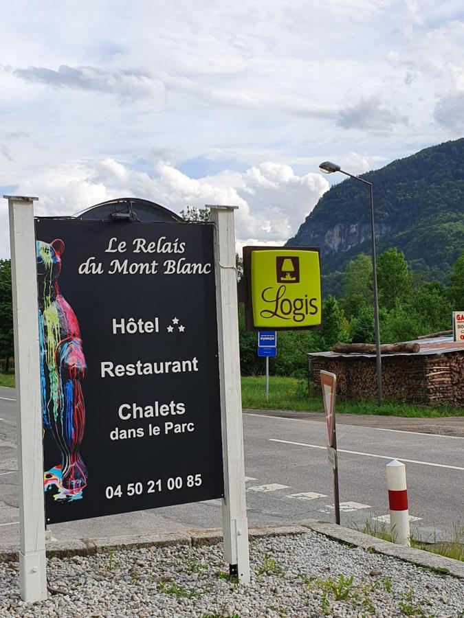 Le Relais Du Mont Blanc Magland Exterior foto